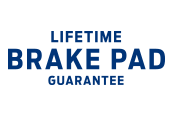 Lifetime Brake Pad Guarantee